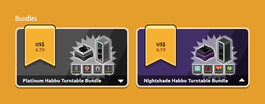 available bundles